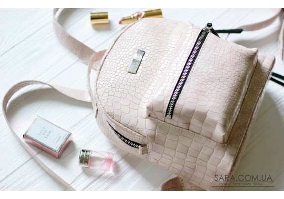 РЮКЗАК HARVEST "CROCO PALE PINK"