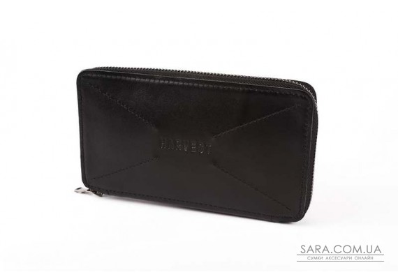 "Чоловічий гаманець на блискавці" BLACK