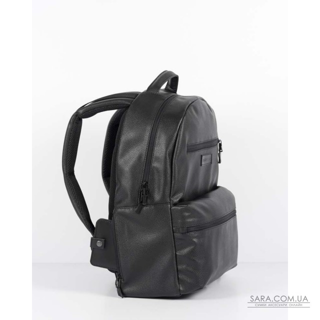 Рюкзак "TIPOLEATHER" глянцевий, чорний дешево Рюкзак "TIPOLEATHER" глянцевий, чорний дешево
