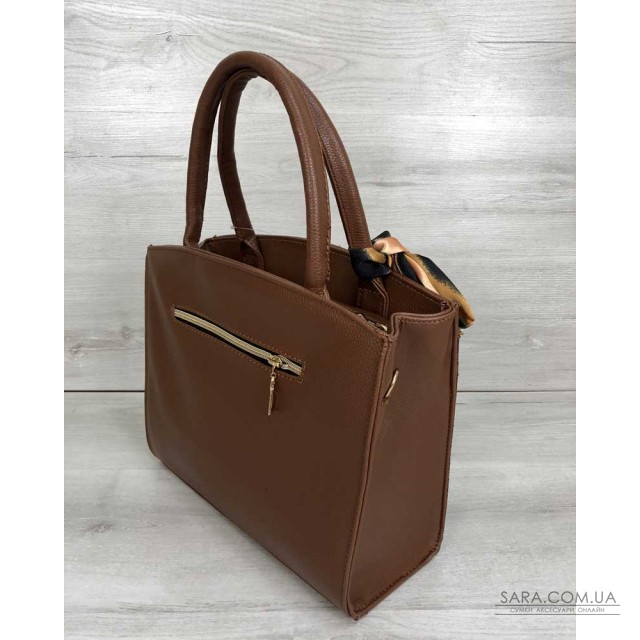 Класична жіноча сумка Бьянка рудого кольору зі вставкою рудий крокодил WeLassie дешево Класична жіноча сумка Бьянка рудого кольору зі вставкою рудий крокодил WeLassie дешево