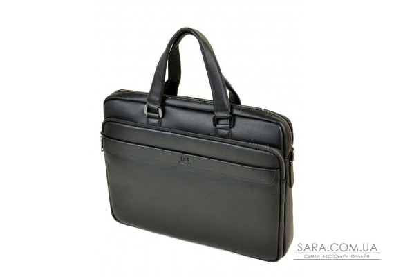 Сумка Мужская Портфель кожаный BRETTON BE 1603-1 black