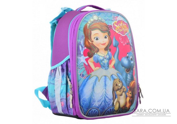 Шкільний каркасний рюкзак 1вересня 15 л для дівчаток H-25 «Sofia» (555364)