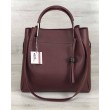 Молодіжна сумка Рамона бордового кольору WeLassie