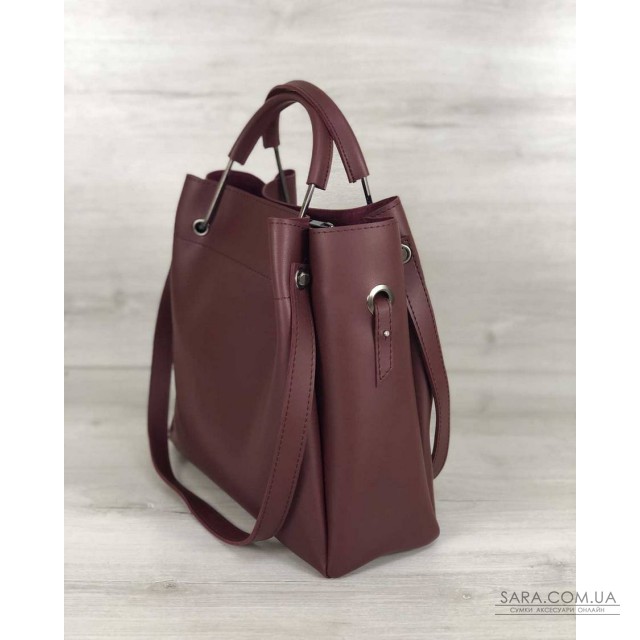 Молодіжна сумка Рамона бордового кольору WeLassie дешево Молодіжна сумка Рамона бордового кольору WeLassie дешево