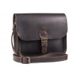 Жіноча сумка з натуральної шкіри Handy Шоколад