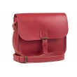 Жіноча сумка з натуральної шкіри Handy Червона