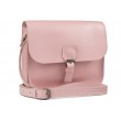Жіноча сумка з натуральної шкіри Handy Рожева