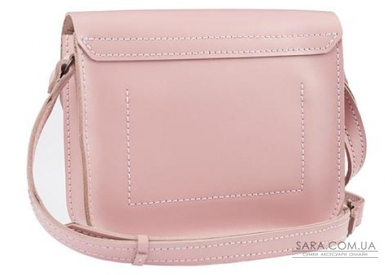 Жіноча сумка з натуральної шкіри Handy Рожева