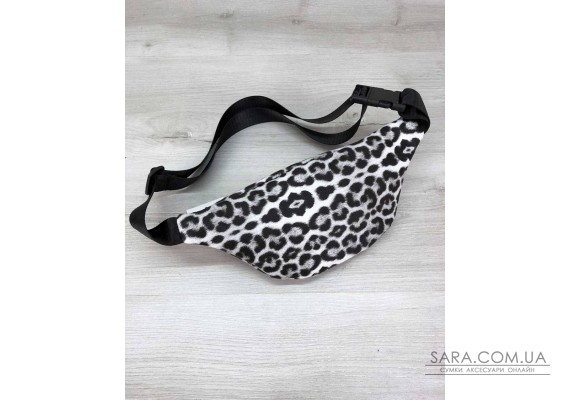 Жіноча Бананка чорно-білий леопард WeLassie