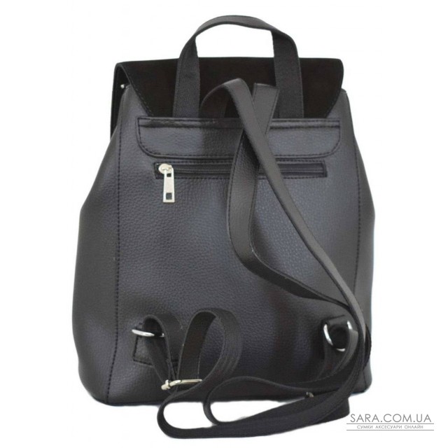 Купити 608 рюкзак замш чорна Lucherino дешево. Україна Купити 608 рюкзак замш чорна Lucherino дешево. Україна