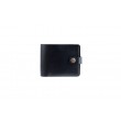 Шкіряний чоловічий гаманець Compact чорний Art Pelle